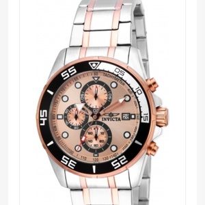 SOLD: New Invicta Rose Gold Quartz Watch